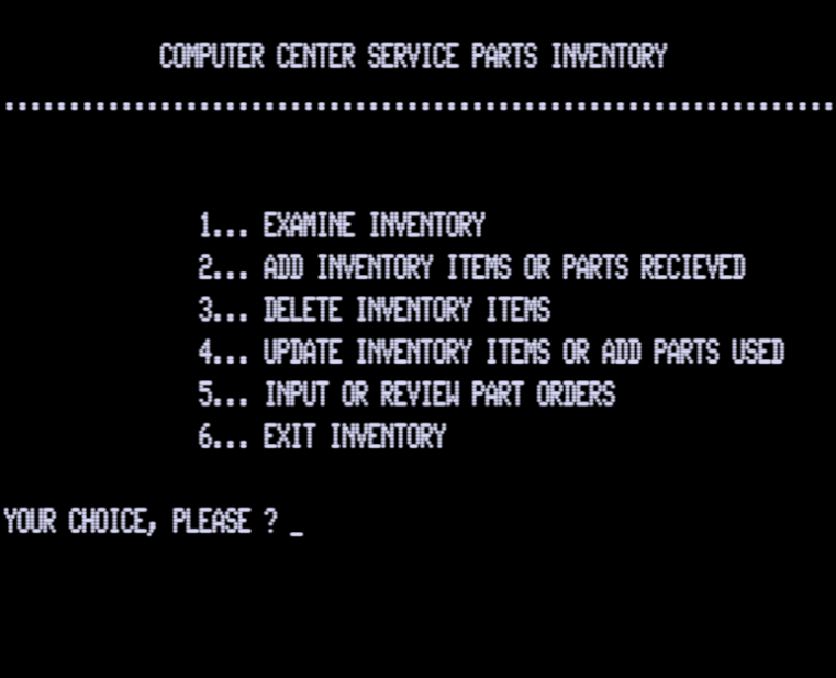 Screen shot